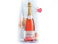 Lidl  Champagne Brut Rosé Henri Delattre AOC