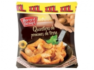 Quartiers de pommes de terre