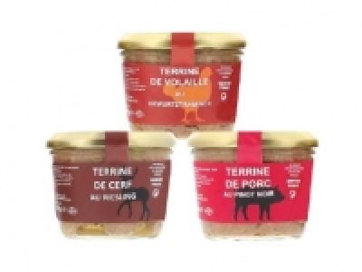3 terrines 2.49 €