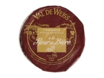 Fromage affin&eacute; &agrave; la fleur de bi&egrave;re ou au marc de Gewürztraminer