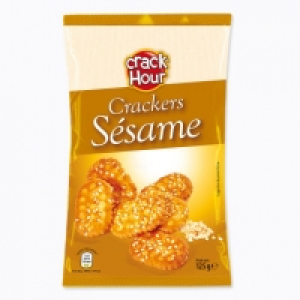 Mini crackers au sésame 0.79 €