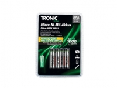 4 piles rechargeables 3.99 €