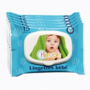Cherubin® Lingettes bébé kit voyagex 5