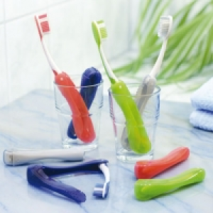 Viofluor® Lot de 2 brosses à dents de voyage