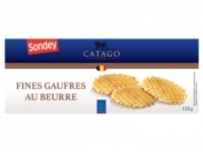 Fines gaufres au beurre