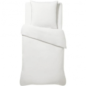 Parure housse de couette percale ROMY Blanc 32.90 €