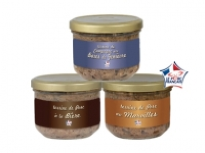 3 terrines aux saveurs du Nord