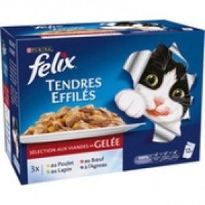 F&eacute;lix Aliment complet pour chat, au poulet, au boeuf, au lapin et &agrave; lagneau