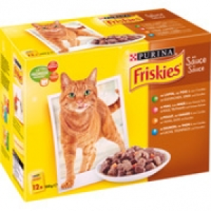 Friskies Aliment complet en sauce pour chat, sachets fra&icirc;cheur