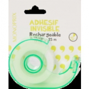 Monoprix Adh&eacute;sif invisible avec d&eacute;vidoire