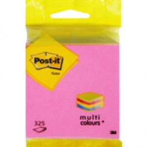 Post It Multi colours, notes adh&eacute;sives repositionnables