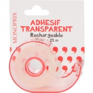 Monoprix Adhésif transparent avec dévidoir