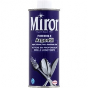 Miror Formule argentil, nettoyant argent, chrome, inox, nickel, &eacute;tain