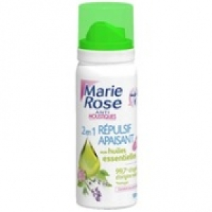Marie Rose Anti-moustiques 2 en 1, r&eacute;pulsif et apaisant aux huiles essentielles