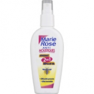 Marie Rose Anti Moustiques 2 en 1 apaisant et r&eacute;pulsif 8h, efficacit&eacute; prouv&eacute;e, ef