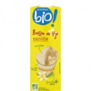 Monoprix Bio Boisson au soja vanille