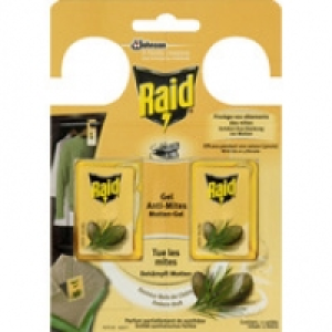 Raid Gel Anti-mites - Senteur Bois de C&egrave;dre