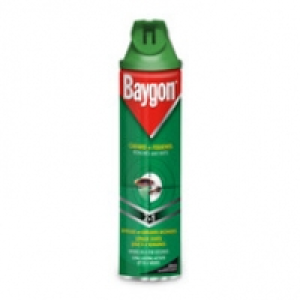 Baygon Spray contre insectes rampants, cafards, fourmis, action imm&eacute;diate et