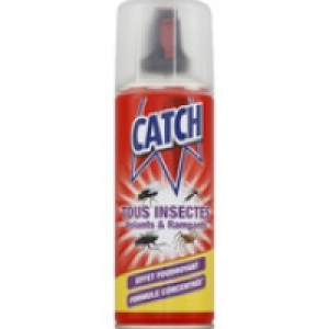 Catch A&eacute;rosol tous insectes volants et rampants, effet foudroyant, formule c