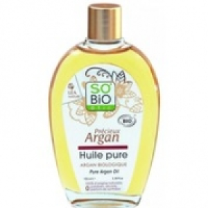 So Bio Huile pure dargan bio, visage, corps et cheveux. 100% dorgine nature