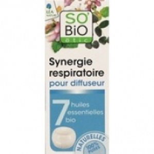 So Bio Synergie respiratoire pour diffuseur 7 huiles essentielles bio