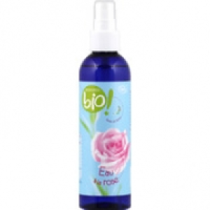 Monoprix Bio Eau &agrave; la rose, roses de Damas