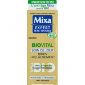 Mixa Soin de jour Bio vital, rides & rel&acirc;chement