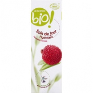 Monoprix Soin du jour hydratant bio a laloe vera et &agrave; lextrait de litchi
