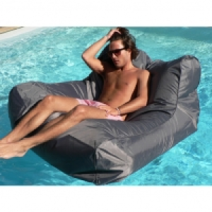 Fauteuil flottant Sit in Pool Gris