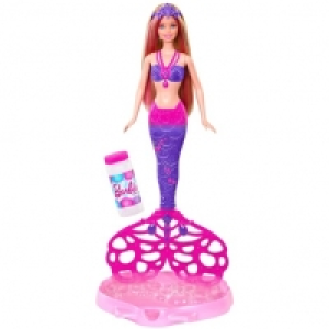 Mattel Barbie sirène bulles magiques
