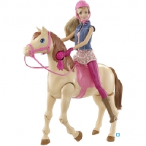 Auchan Mattel Barbie Hop &agrave; cheval