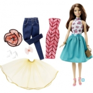 Mattel Amie Barbie et ses tenues à combiner