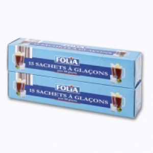 Sachets à glaçons 1.29 €