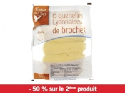 6 quenelles lyonnaises 1.19 €