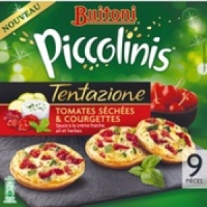 Buitoni Piccolinis tomates séchées & courgettes, sauce à la crème fraîche, ail