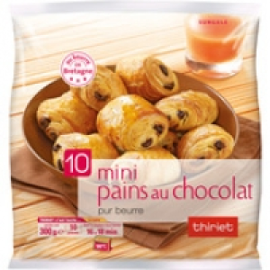 Thiriet Mini pains au chocolat pur beurre de bretagne