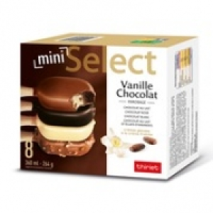 Thiriet 8 batonnets vanille chocolat assortis