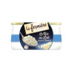 La Fermière Riz au lait, au riz de Camargue