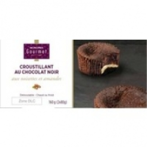 Monoprix Gourmet Croustillant au chocolat noir, noisettes et amandes