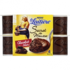 La Laitière Secret de mousse au chocolat noir