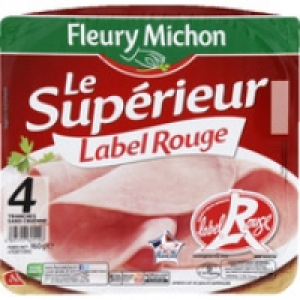 Fleury Michon Jambon sans couenne, Label Rouge