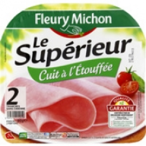 Fleury Michon Jambon cuit à létouffée, sans couenne