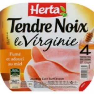 Herta Jambon cuit sup&eacute;rieur fum&eacute; et adoucit au miel