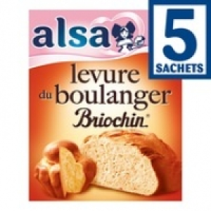 Alsa Levure du boulanger pour pains et brioches