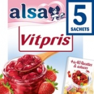 Alsa G&eacute;lifiant &agrave; la pectine de fruits pour confitures, gel&eacute;es et p&acirc;tes de f
