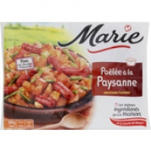 Marie Po&ecirc;l&eacute;e &agrave; la paysanne saucisse Fum&eacute;e