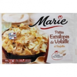 Marie Petites Escalopes de Volaille et farfalles, plat surgel&eacute;