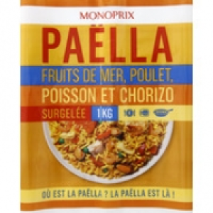 Monoprix Paella aux fruits de mer