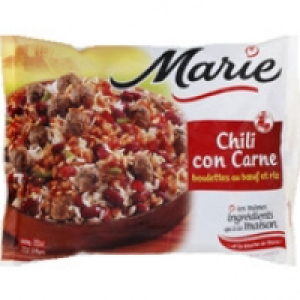 Marie Chili con carne boeuf riz