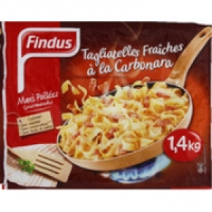Findus Tagliatelles fra&icirc;ches &agrave; la carbonara